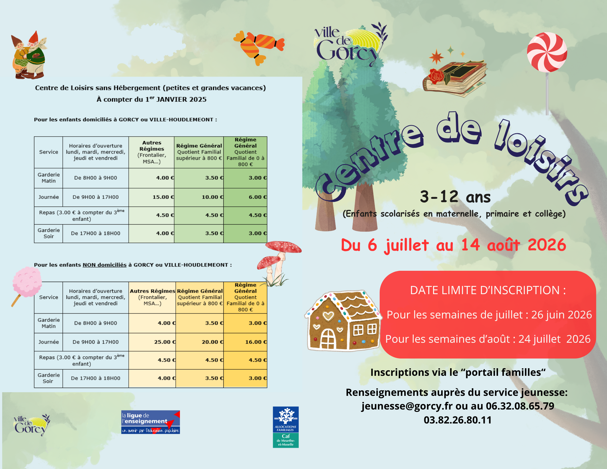 Brochure acm été 2026 recto