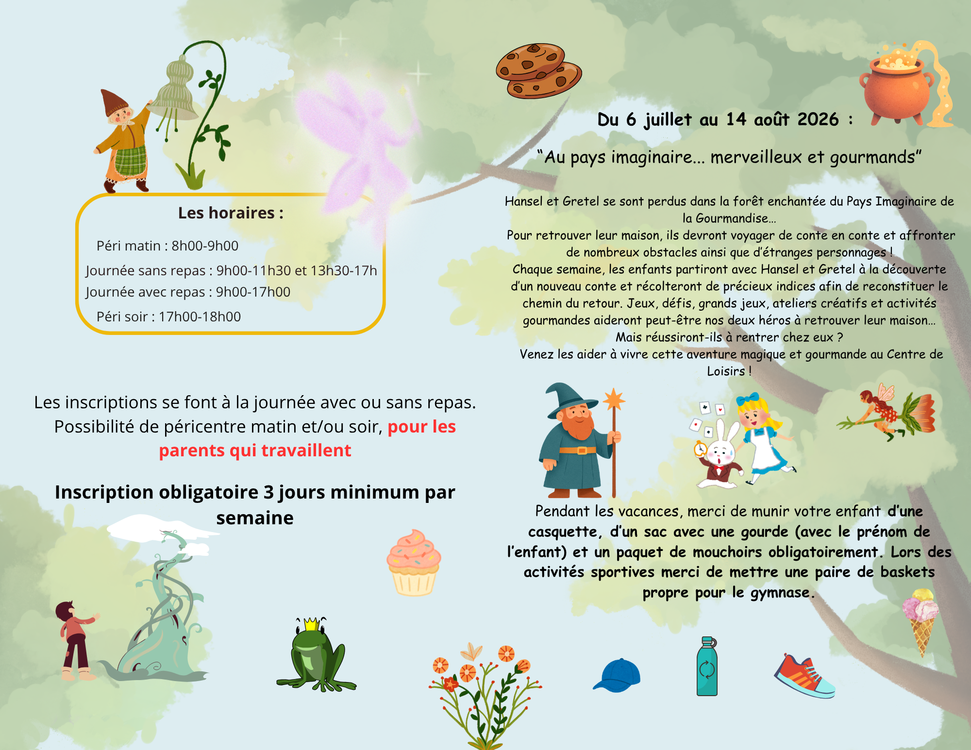 Brochure acm été 2026 verso