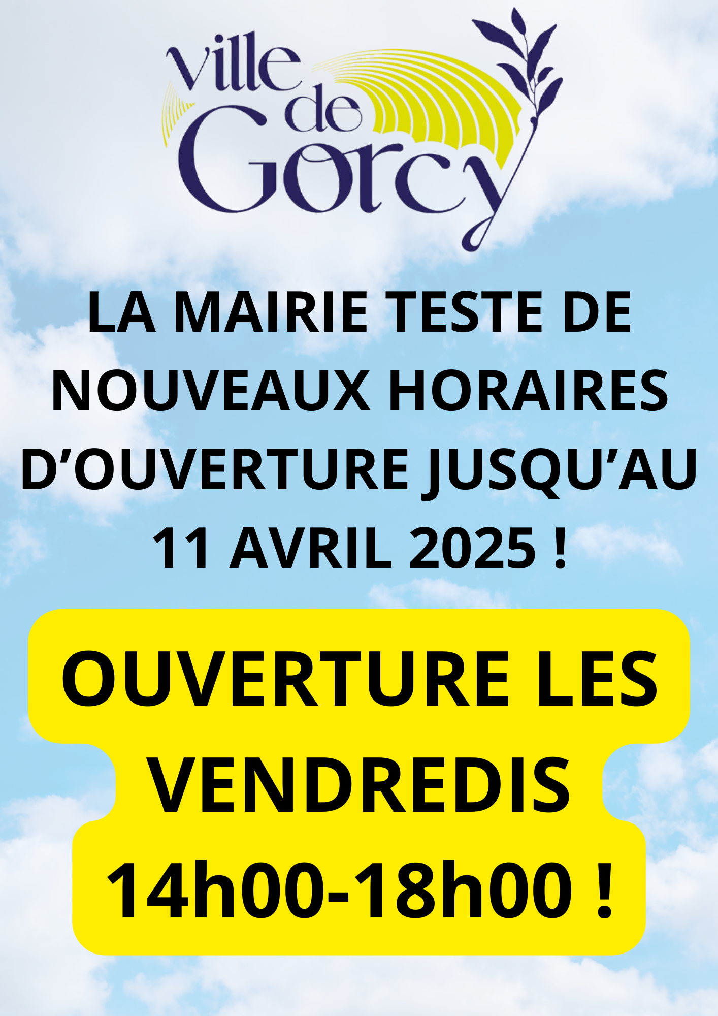 Test horaires ouverture 2025