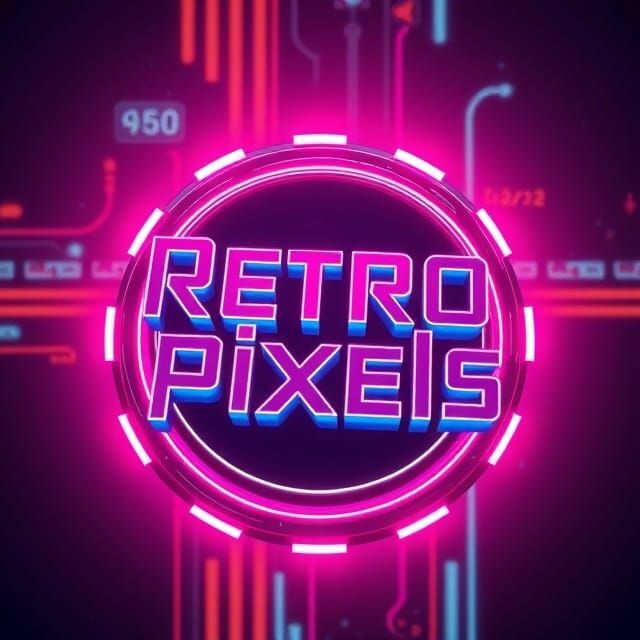 retro pixels