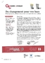 Changements bacs